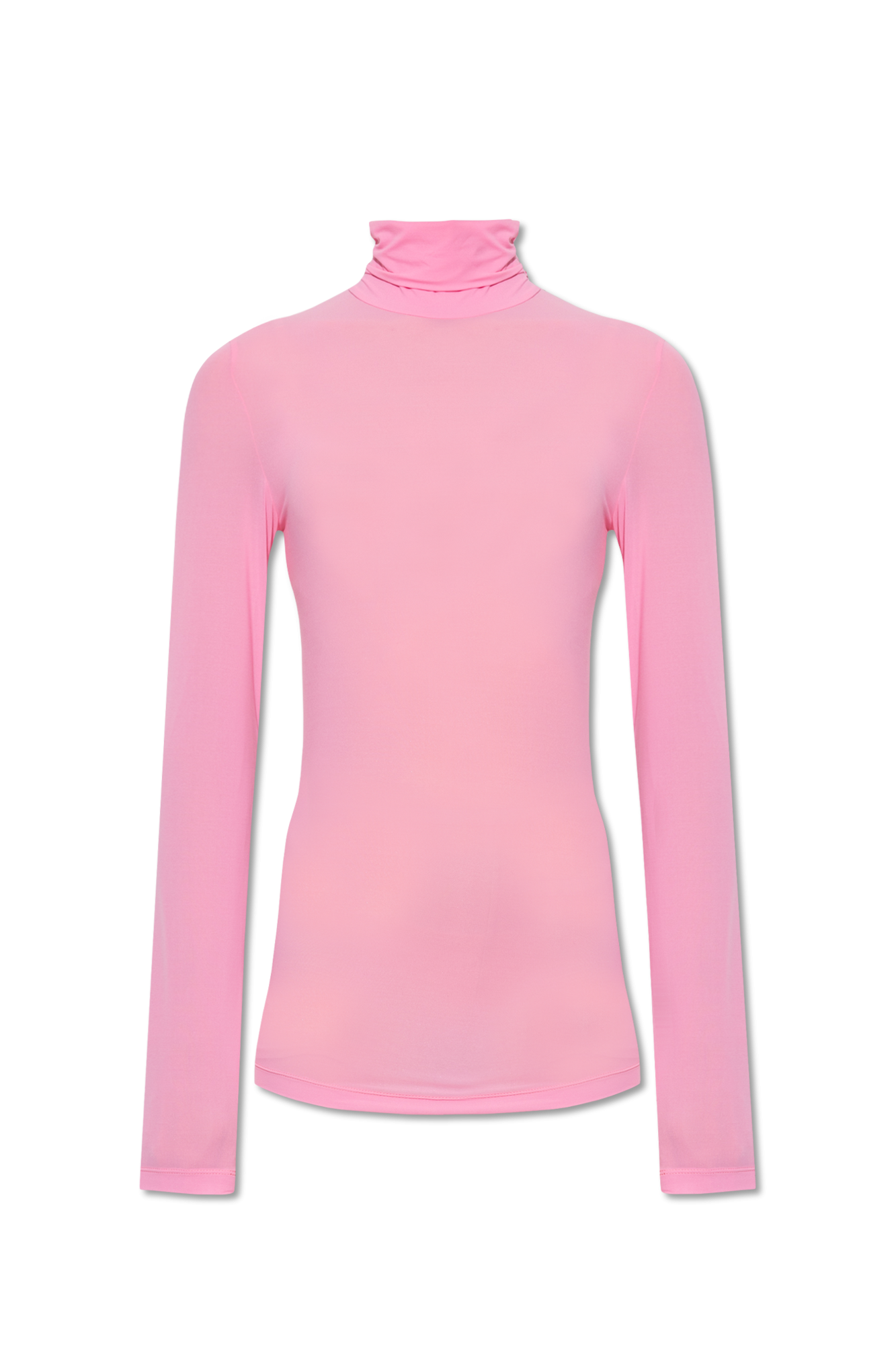 Light pink turtleneck on sale top